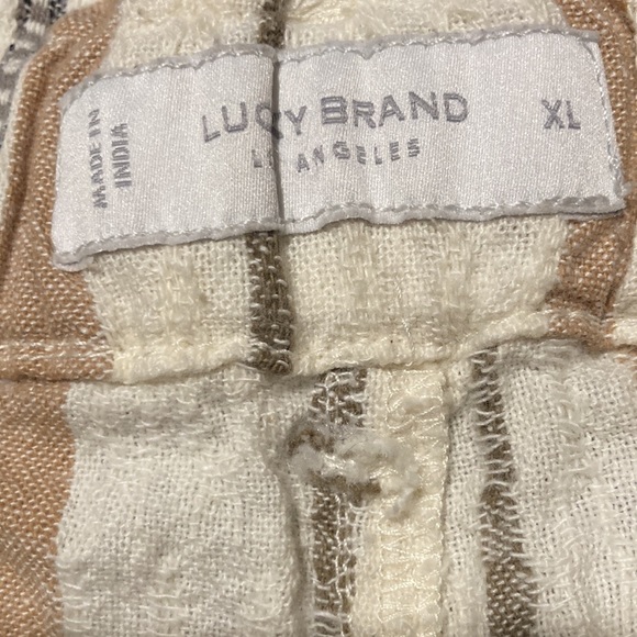 Lucky Brand Striped Paperbag Shorts - Picture 3 of 12